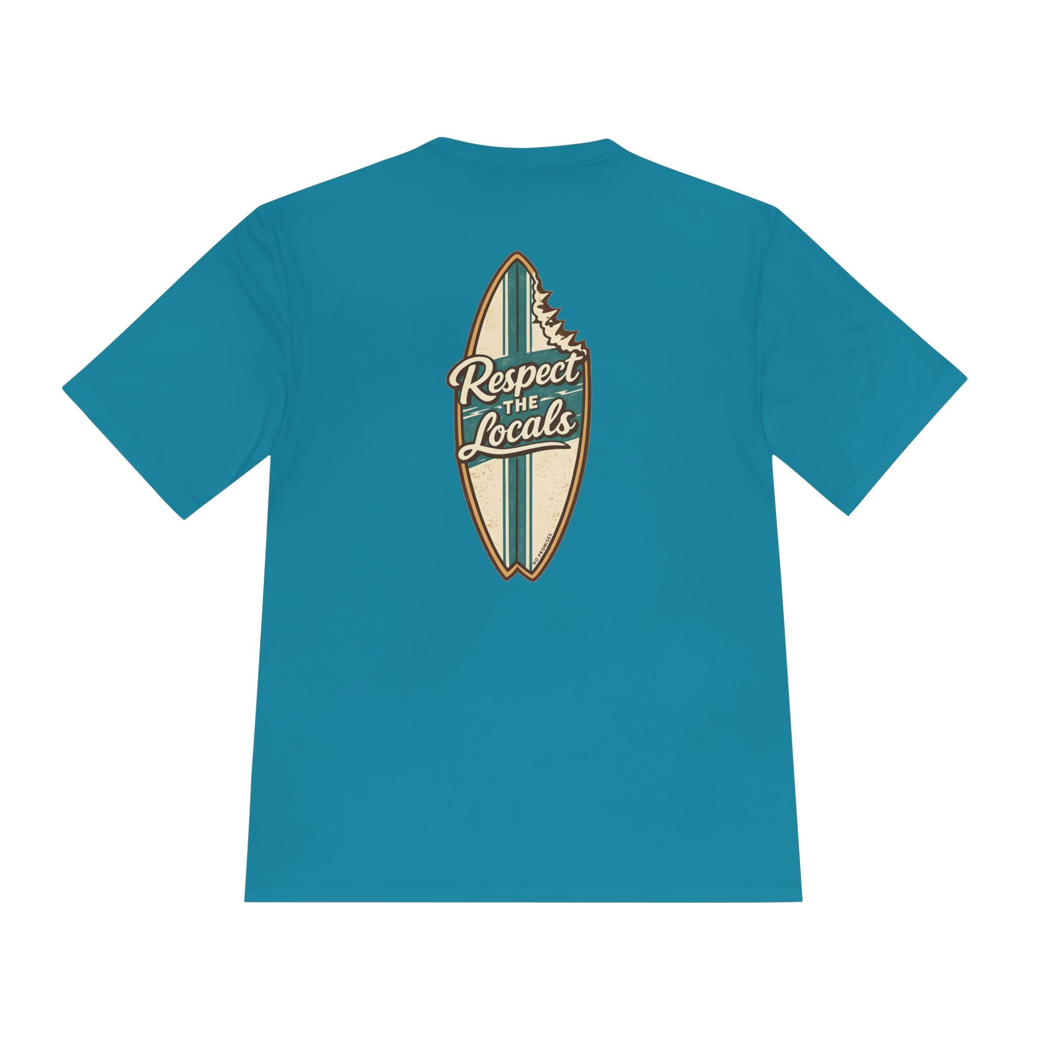 Respect the Locals – Unisex Tee- Tropic Blue