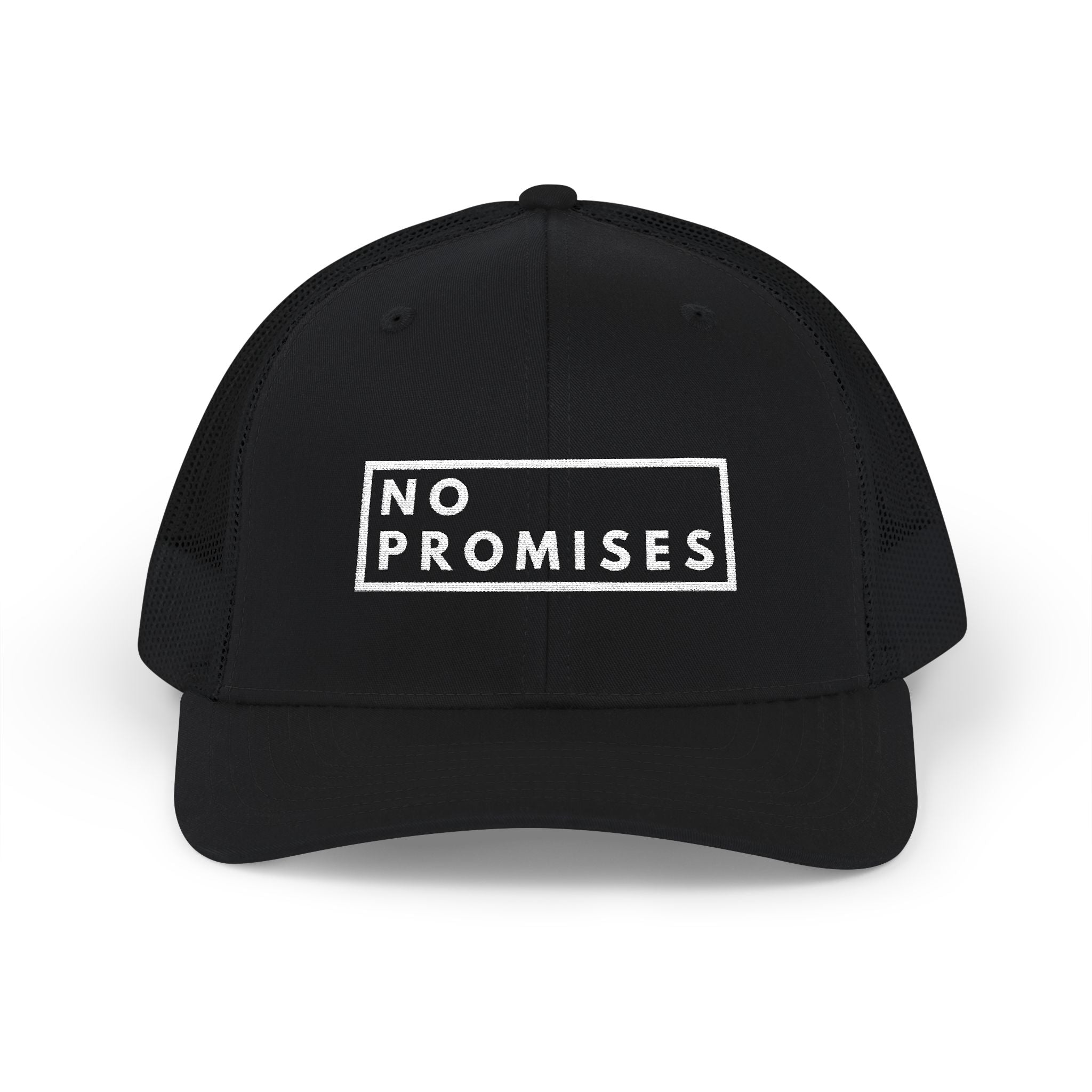 No Promises Snapback Trucker Cap