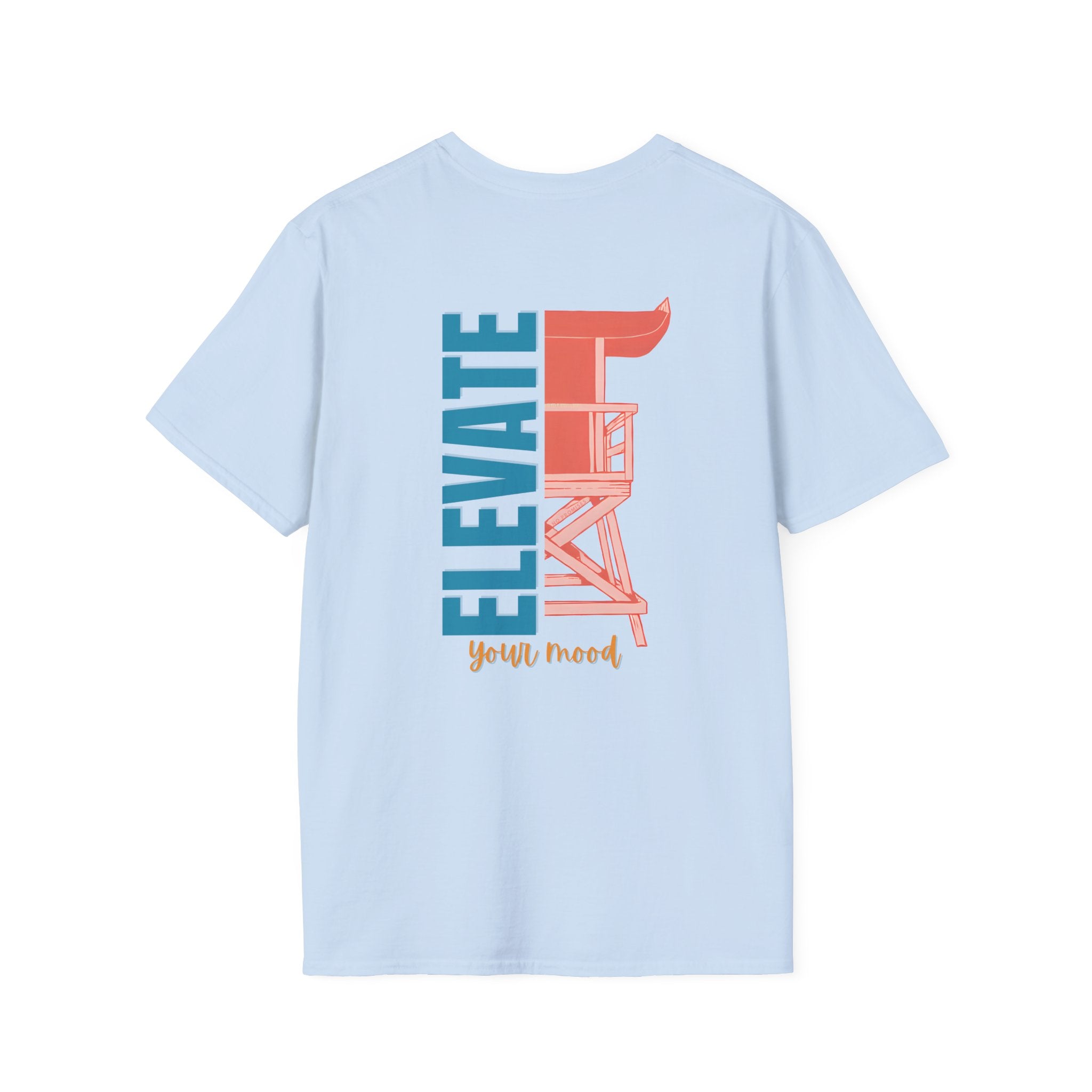 Elevate Your Mood – Women’s Tee- Light blue