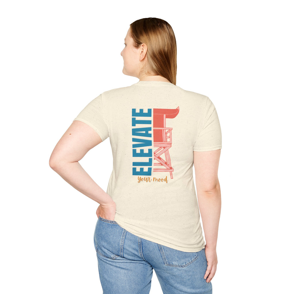 Elevate Your Mood – Women’s Tee- Natural