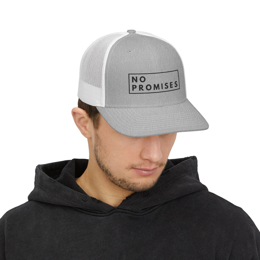 No Promises Snapback Trucker Cap