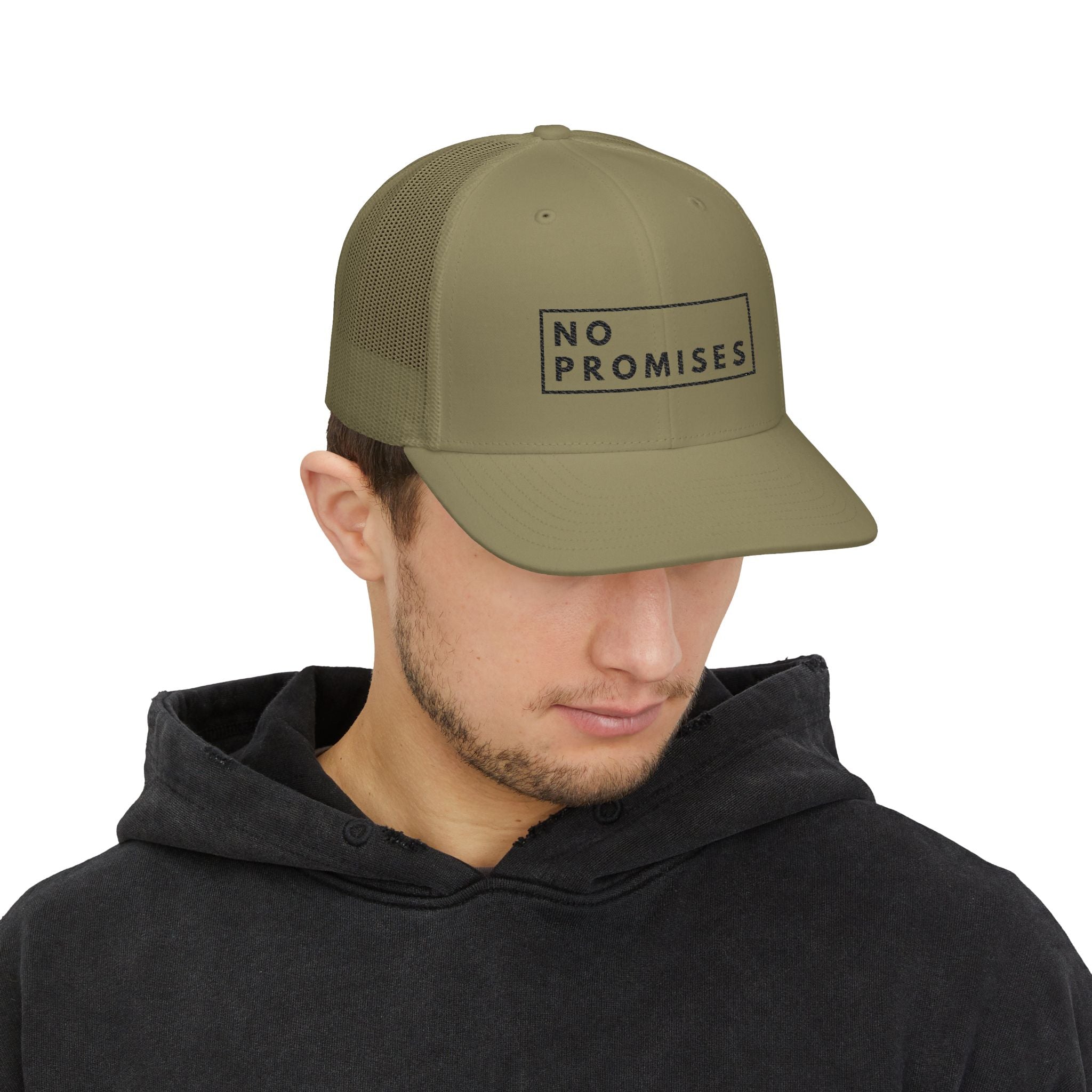 No Promises Snapback Trucker Cap