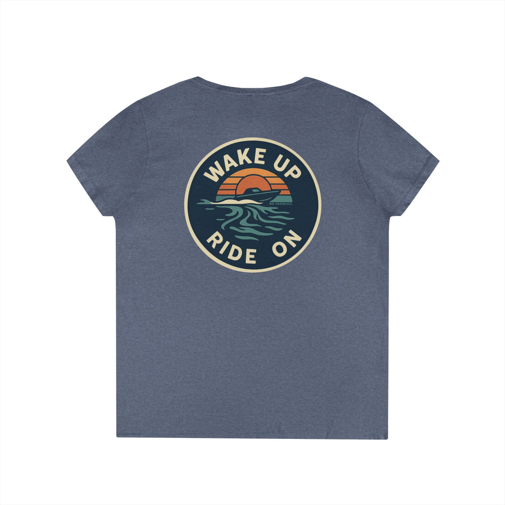 Women's Sunrise Vibes V-Neck Tee