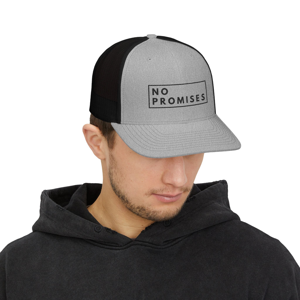No Promises Snapback Trucker Cap