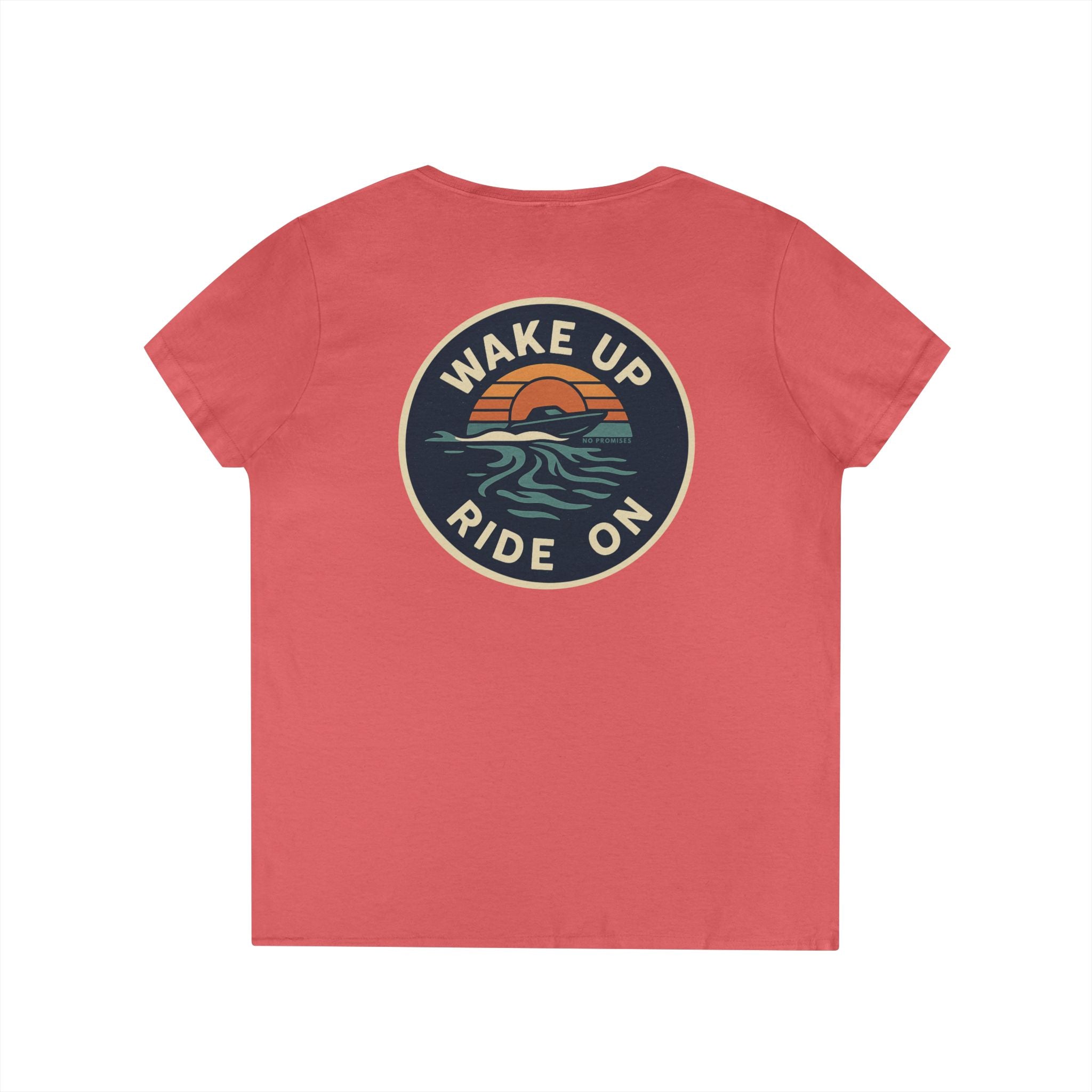 Women's Sunrise Vibes V-Neck Tee