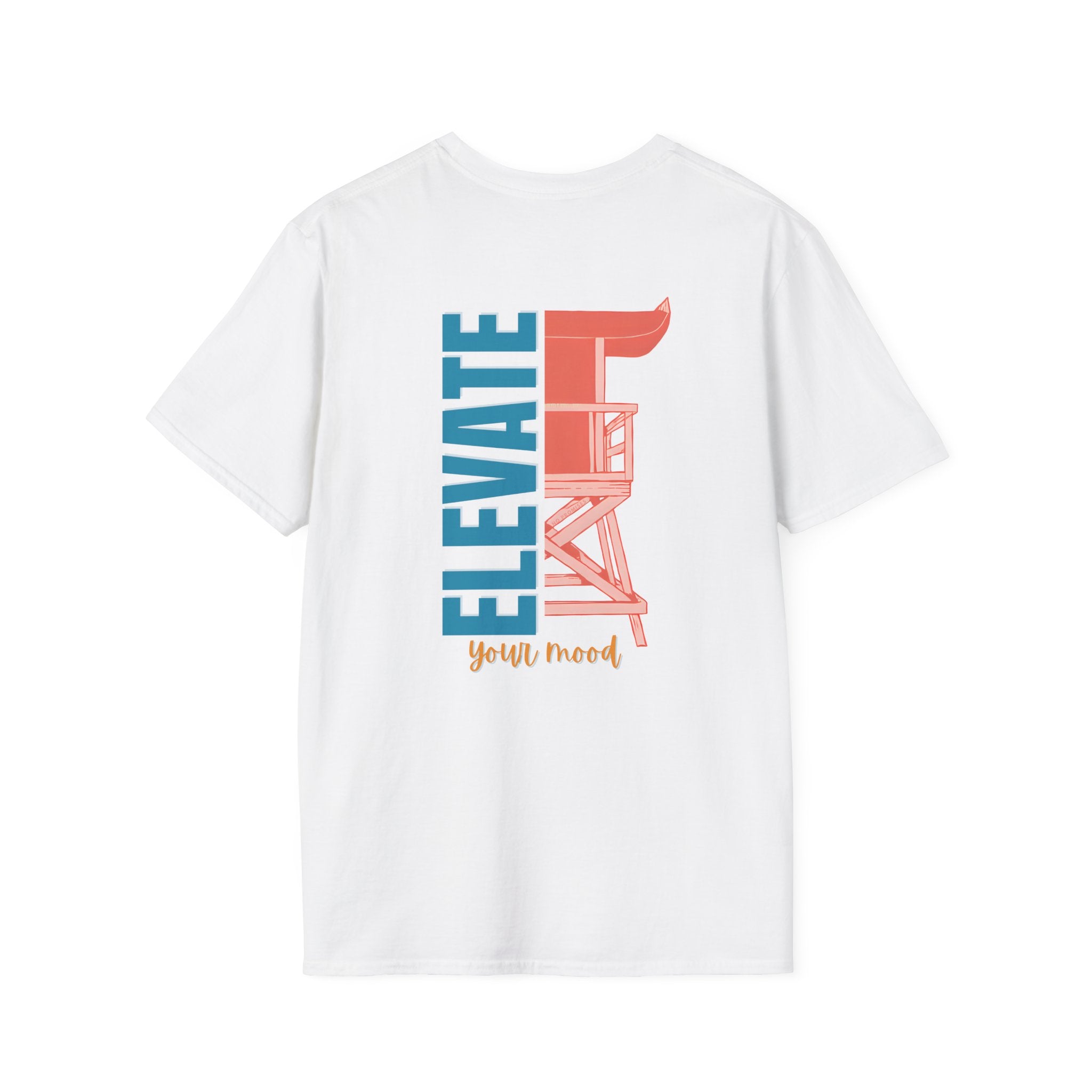 Elevate Your Mood – Women’s Tee- White