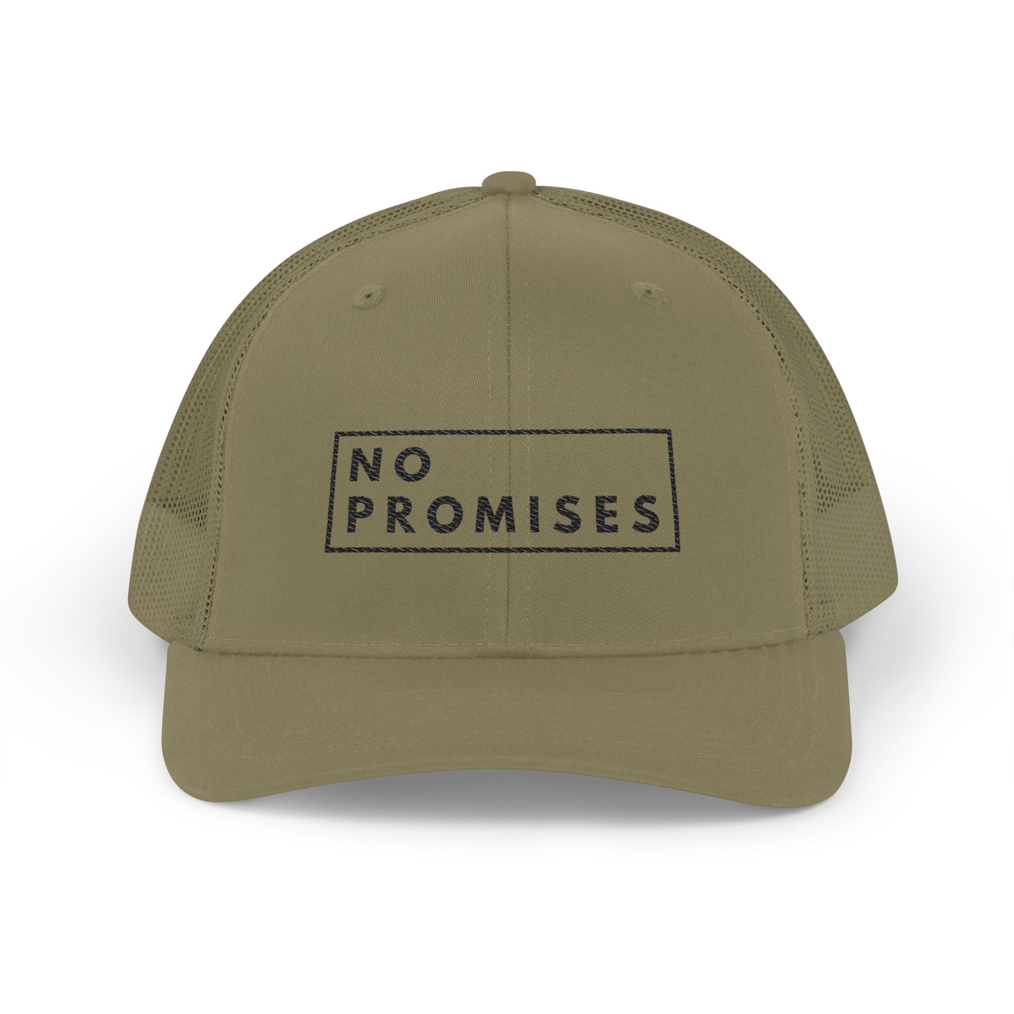 No Promises Snapback Trucker Cap