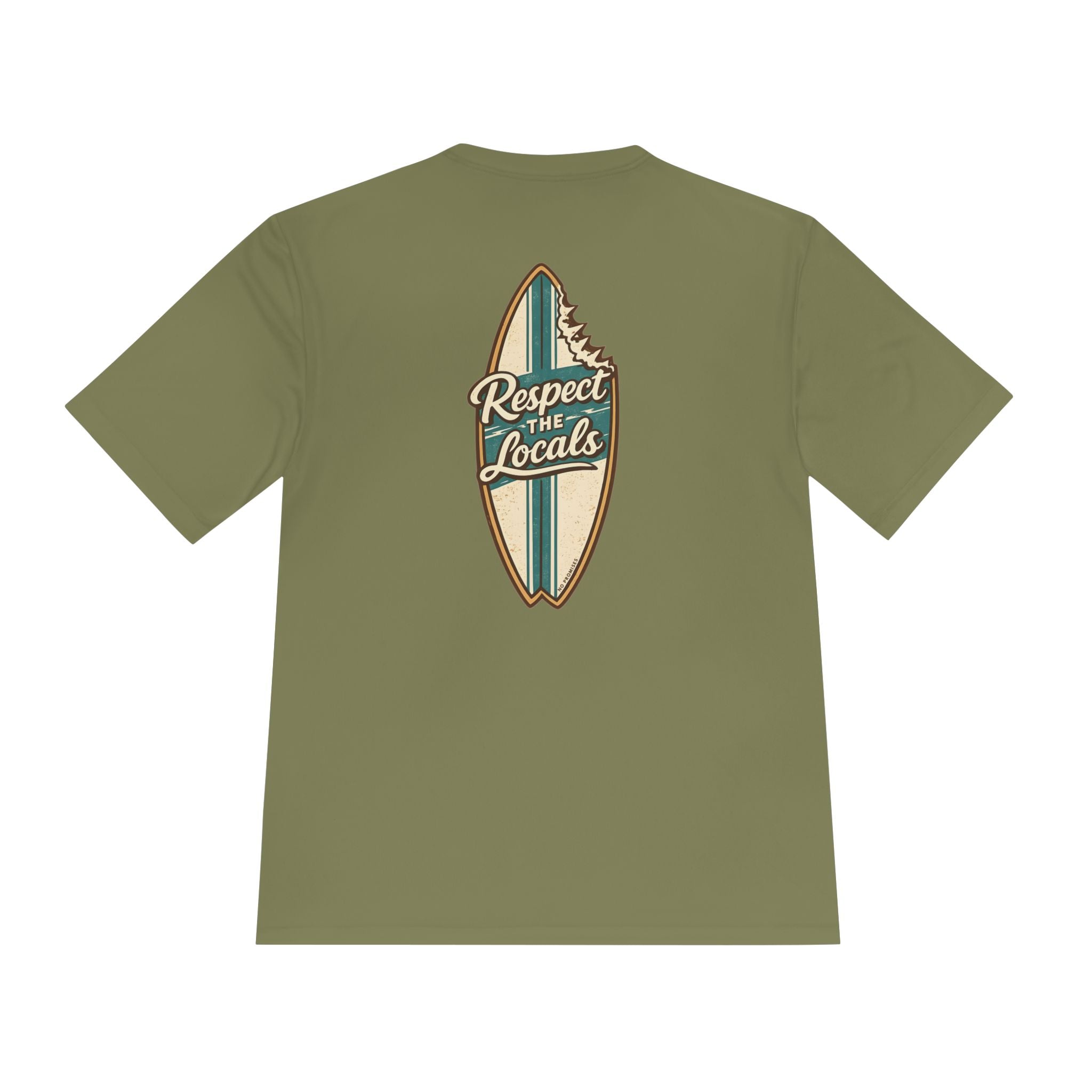 Respect the Locals – Unisex Tee- Olive Green