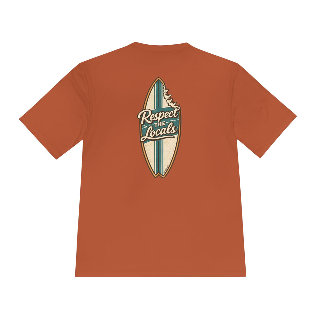 Respect the Locals – Unisex Tee- Texas Orange