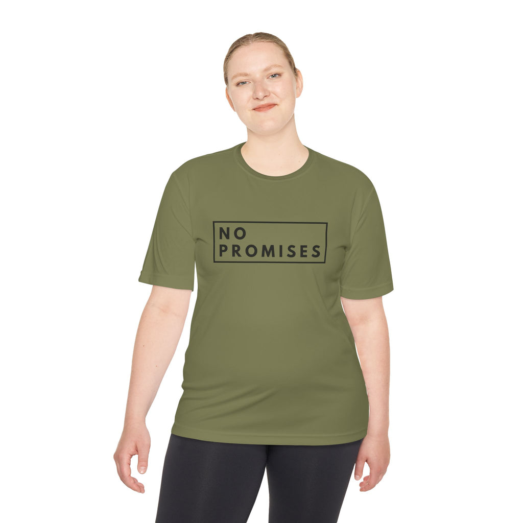 Moisture‑Wicking Performance Tee- Black logo