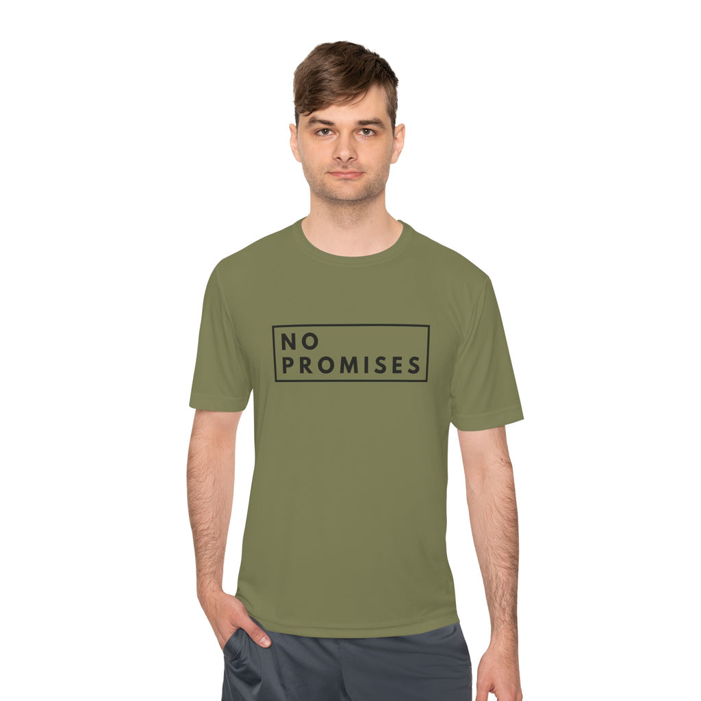 Moisture‑Wicking Performance Tee- Black logo